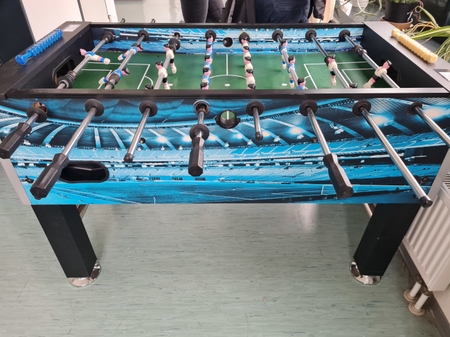 Table-football at WBS STUDIENKOLLEG